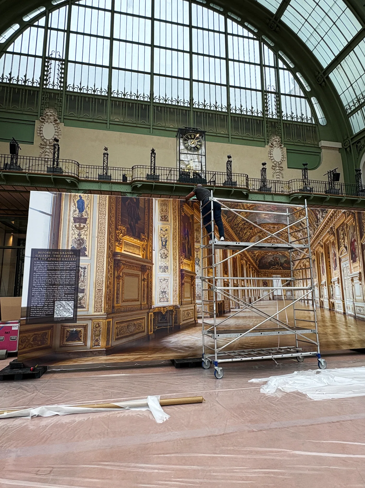 Mur graphique Publimark dans les locaux